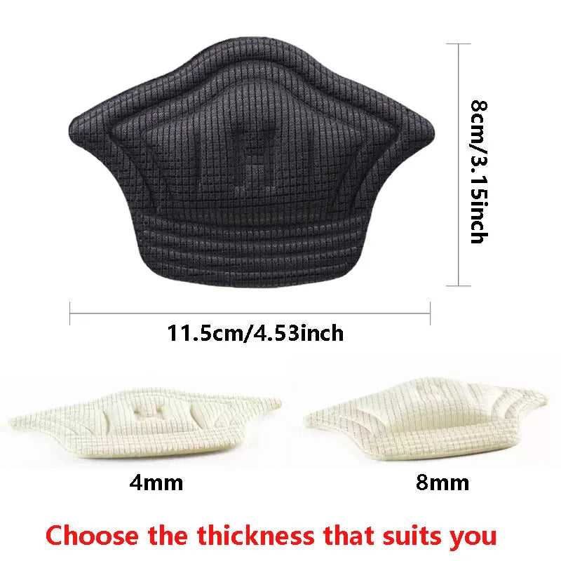1/3/5Pairs Insoles For Shoes Patch Heel Pads Sport Winter Shoes Pads Back Sticker Adjustable Patches for Sneakers Cushion Insert