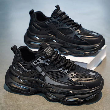 2026 New Men's Sneakers Casual Athletic Walking Sneakers Male Black High Quality Trend Platform Running Basketball Shoes For Men